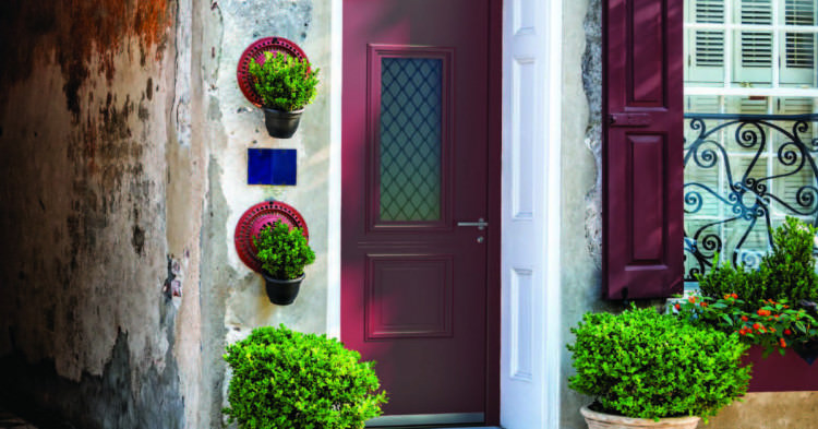 What do popular front door colors say about you?