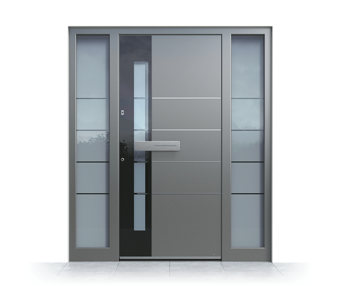 Aluminium front door 0130