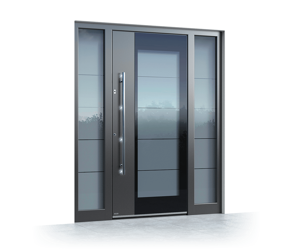 Aluminium front door 0140