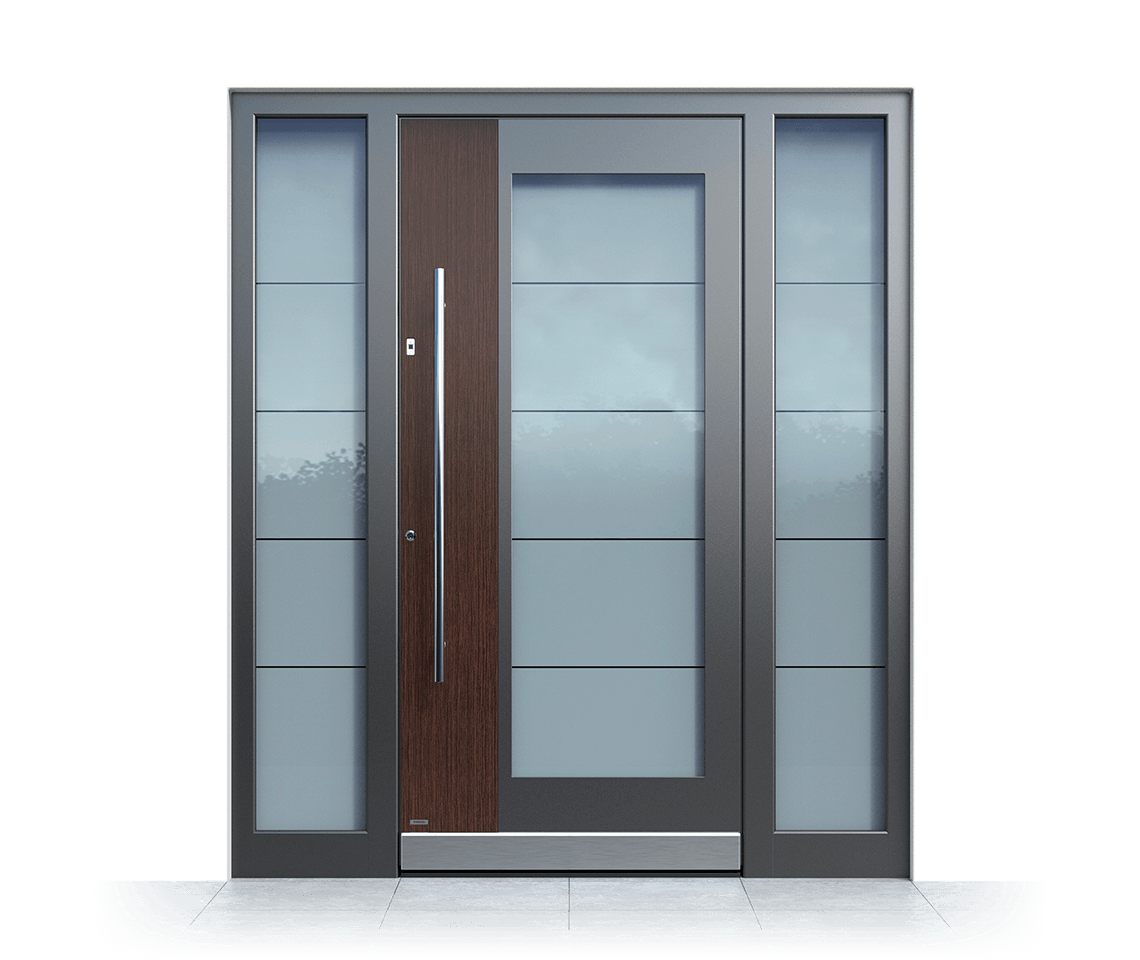 Aluminium front door 0141