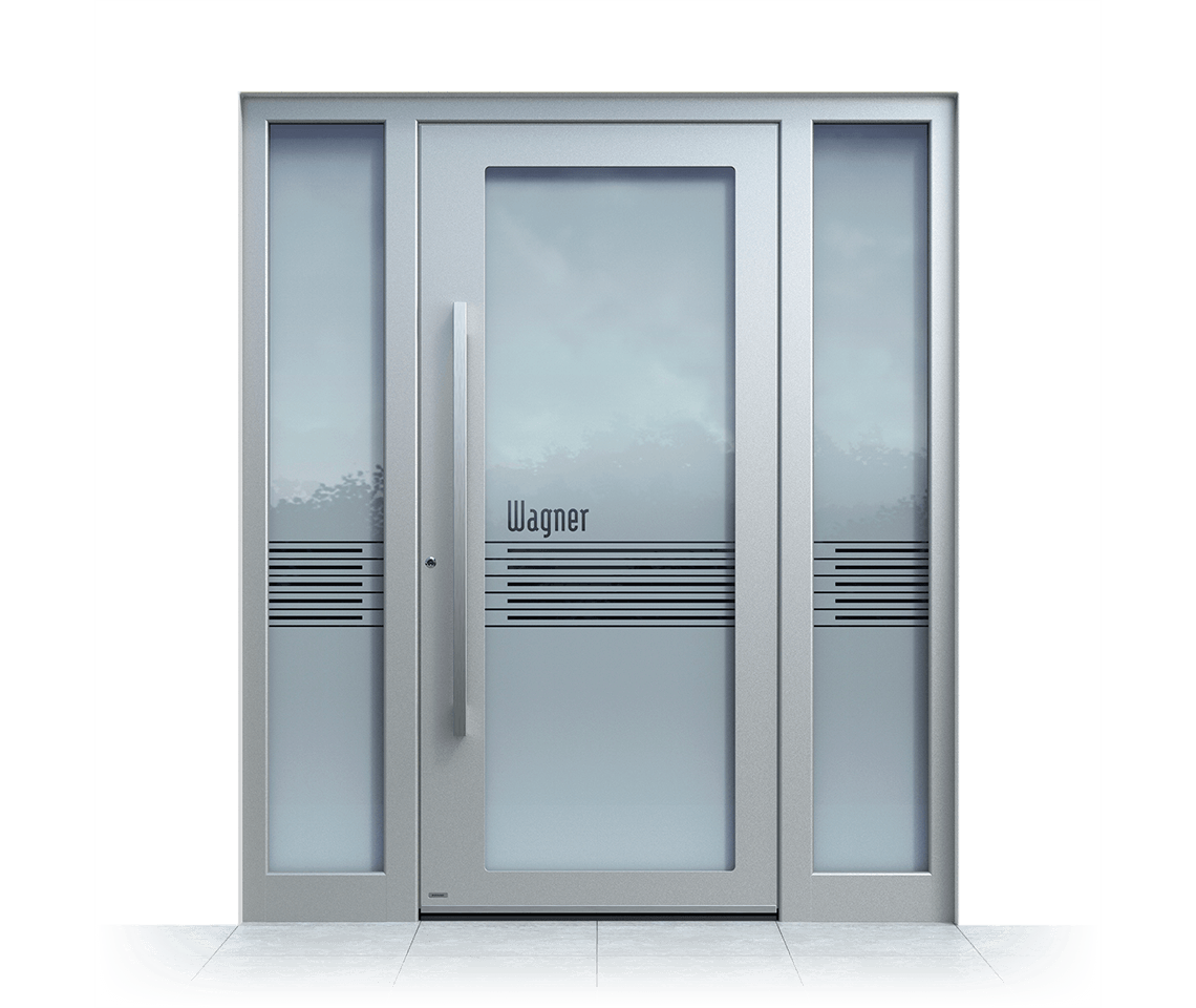 Aluminium front door 1004