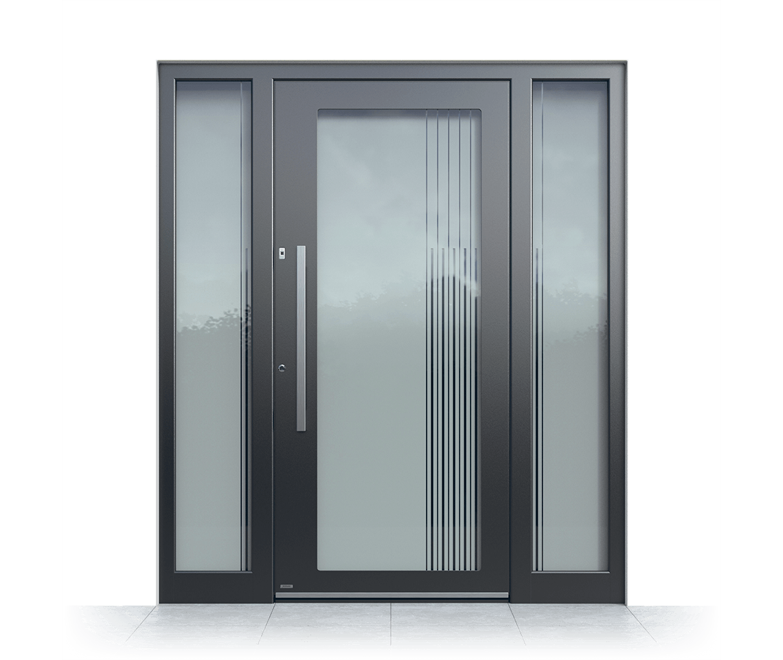 Aluminium front door 1005