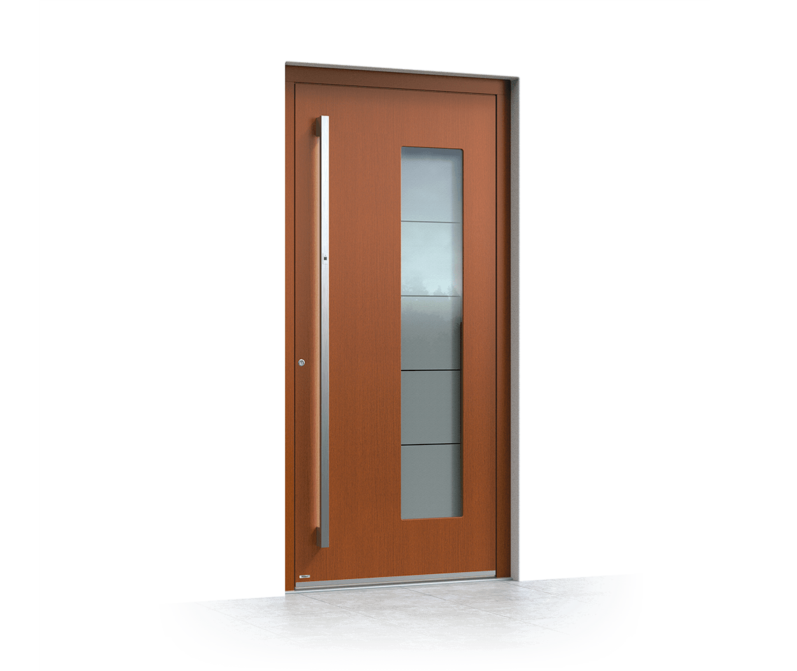 Wooden front door 1040