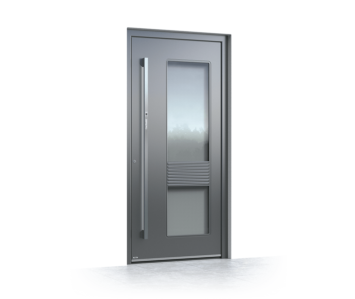 Aluminium front door 1050