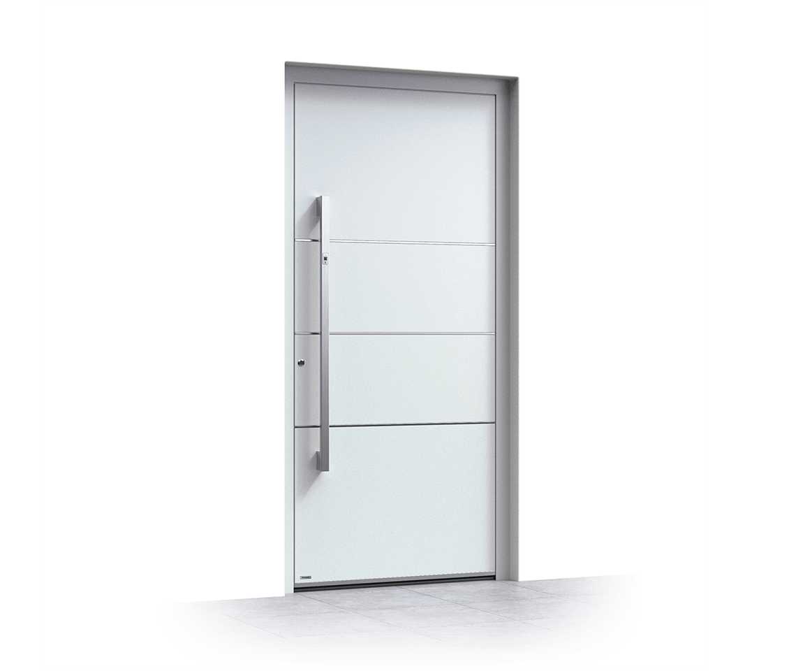 Aluminium front door 1830