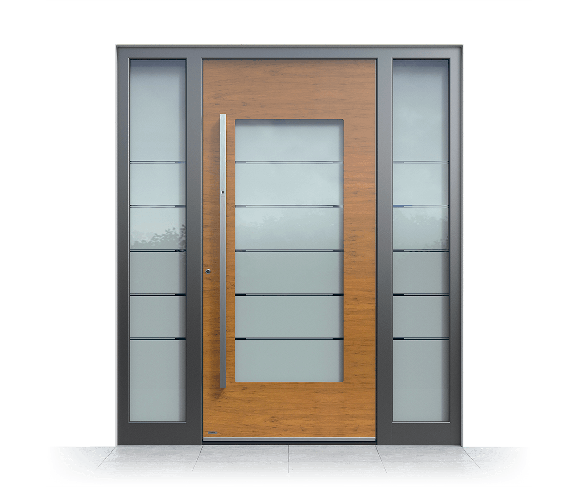 Aluminium front door 1841