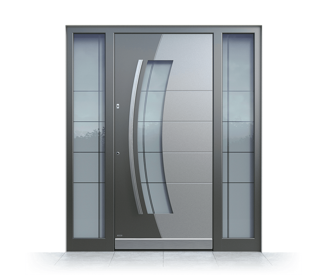 Aluminium front door 1920