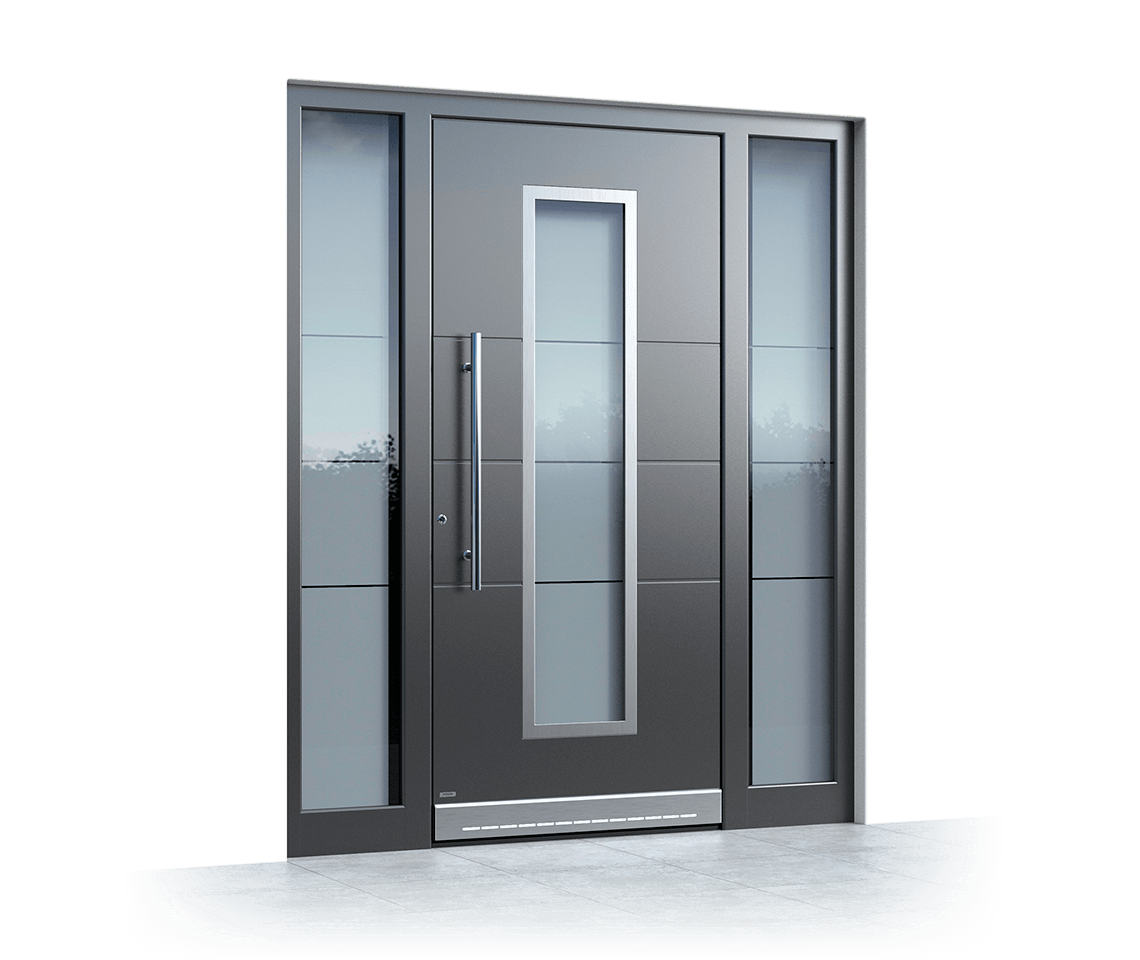 Aluminium front door 2380