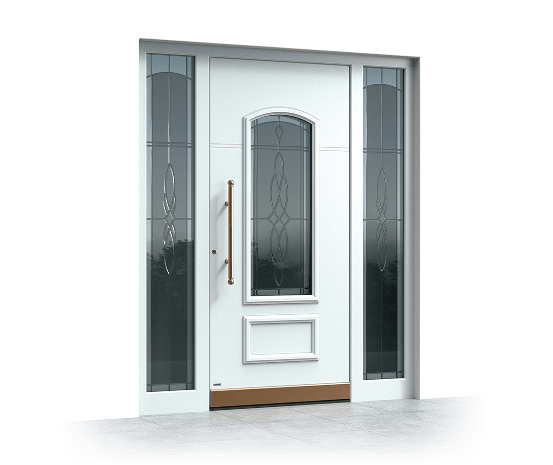 Aluminium front door 3050