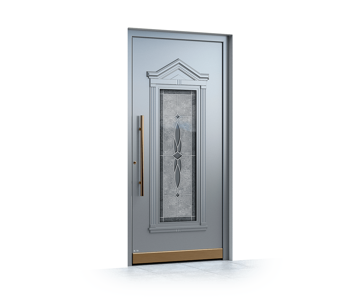 Aluminium front door 3290