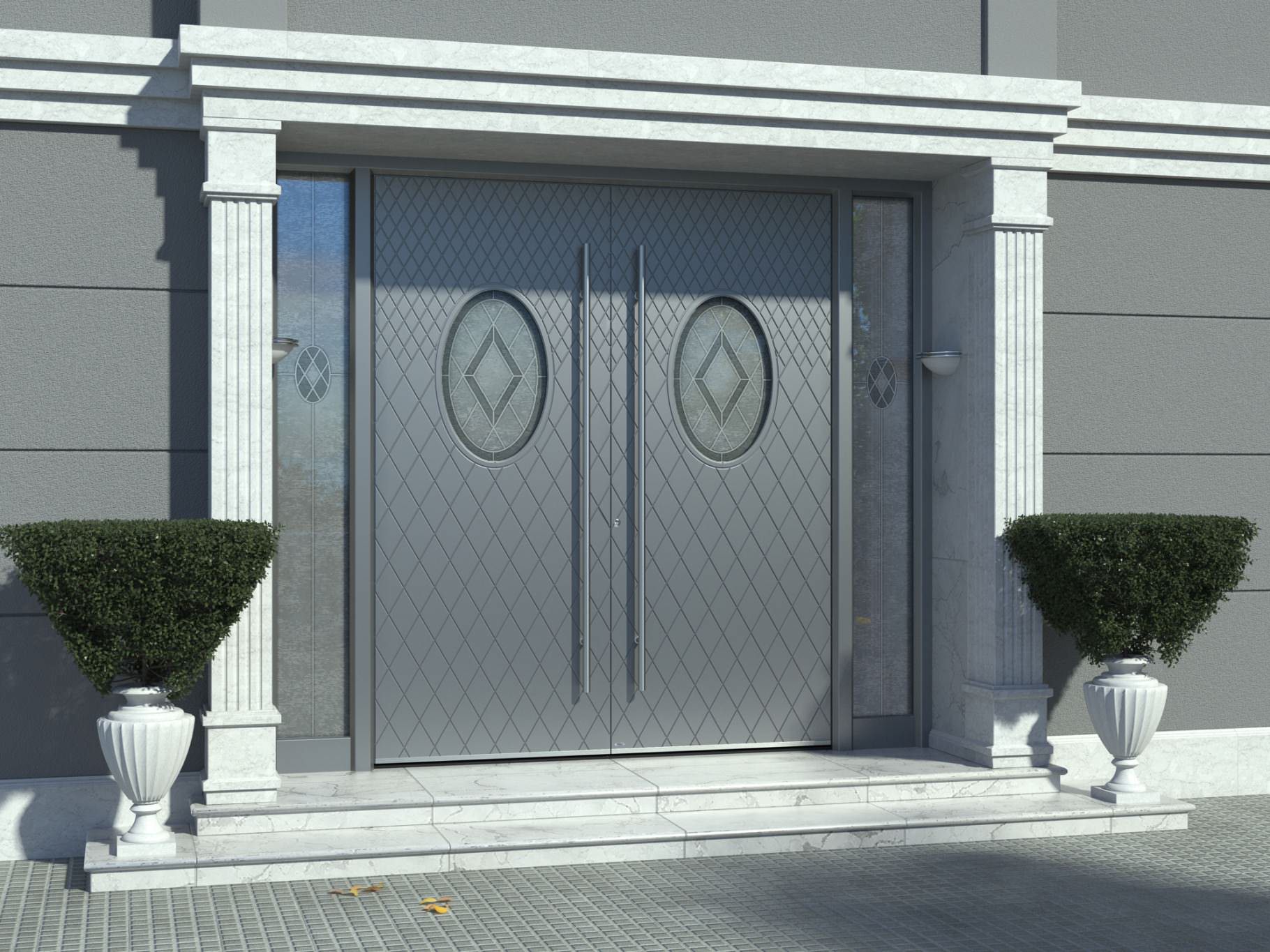 Aluminium front doors 3320