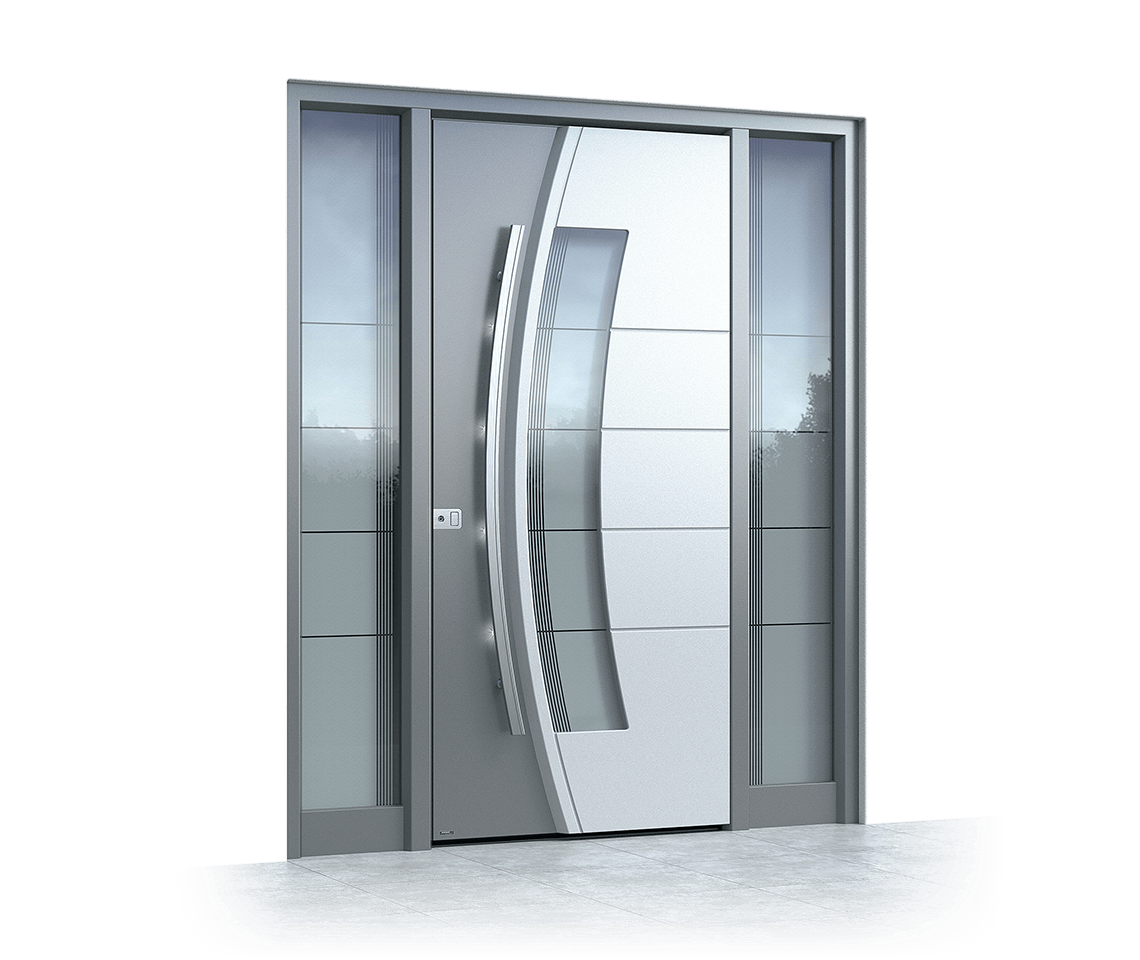Aluminium front door 509
