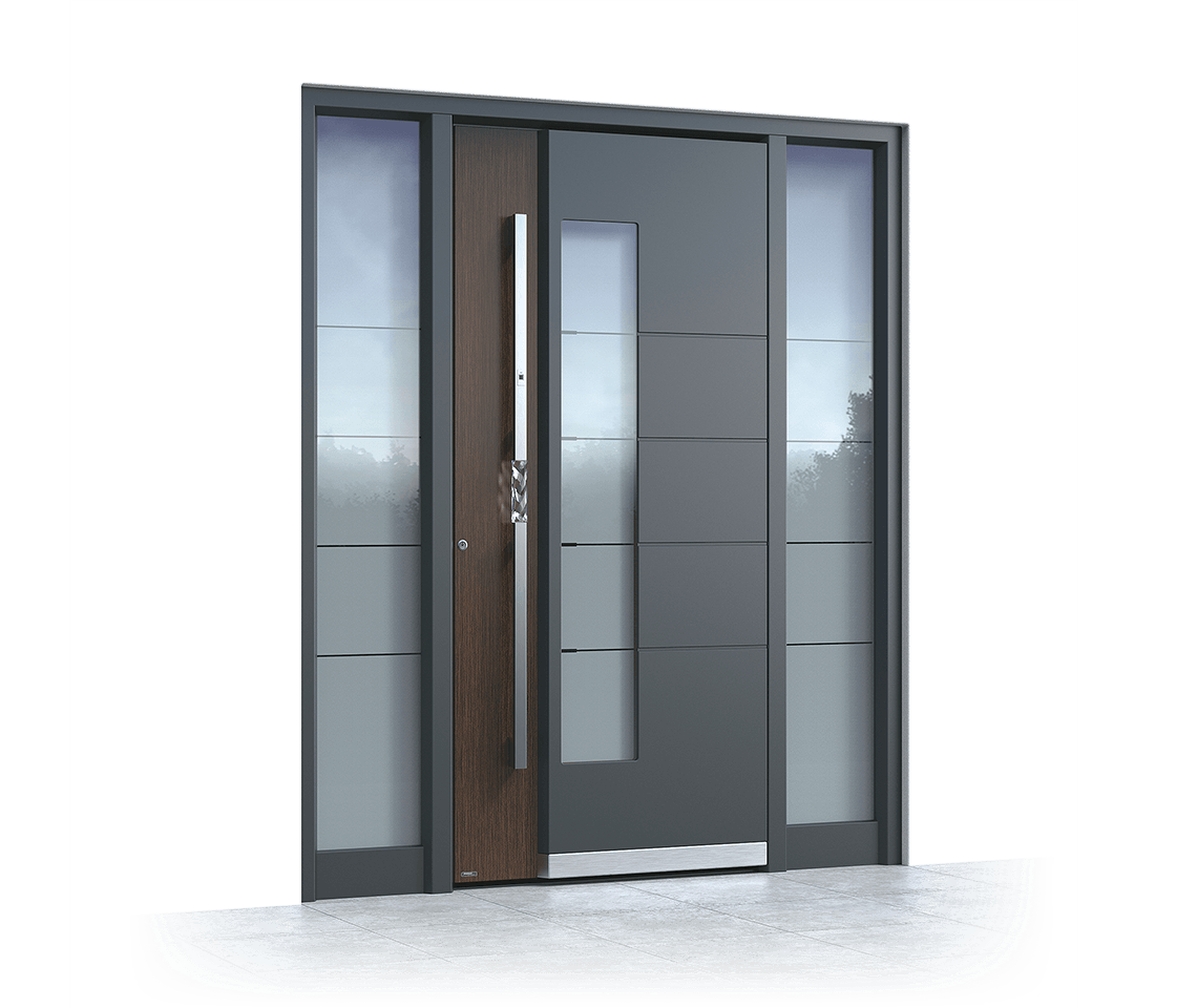 Aluminium front door 517A
