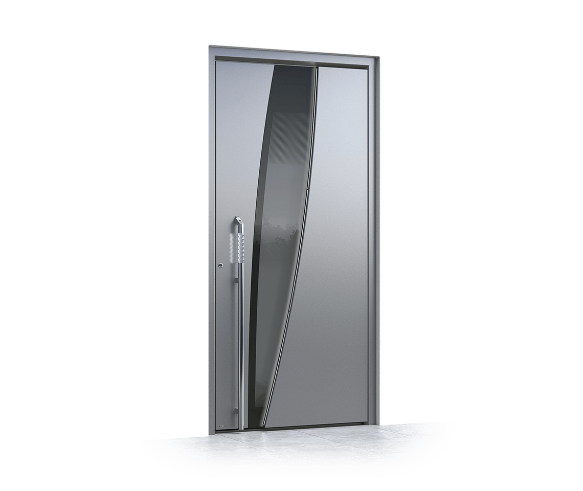 Aluminium front door 529