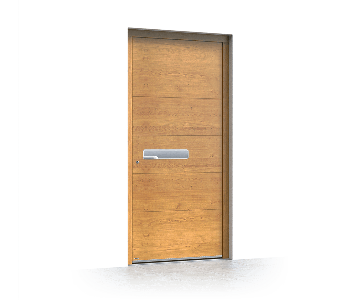 Wooden front door 6011
