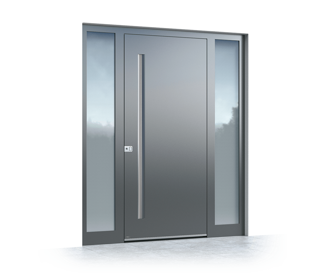 Aluminium front door 6014