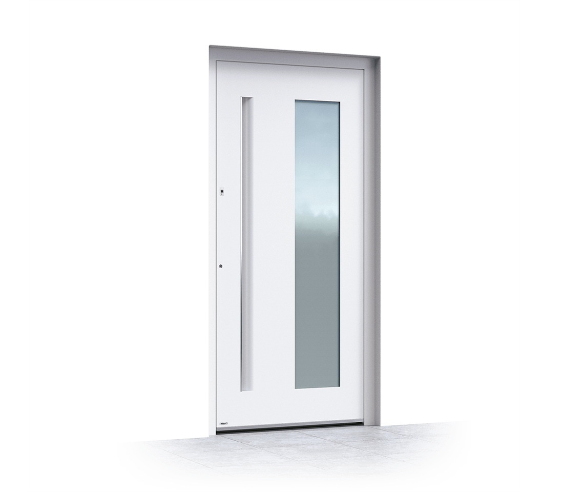 Aluminium front door 6015