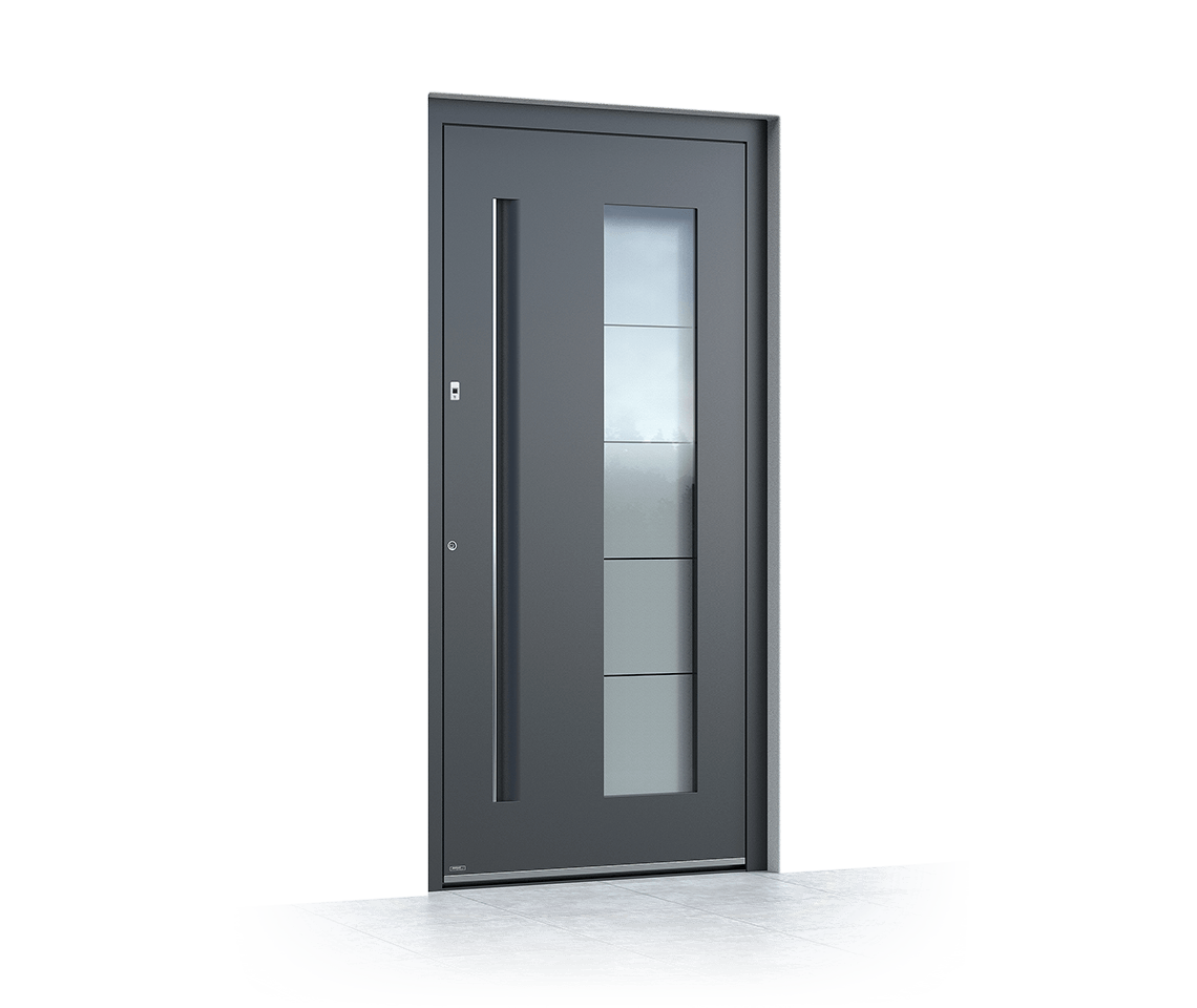 Aluminium front door 6016