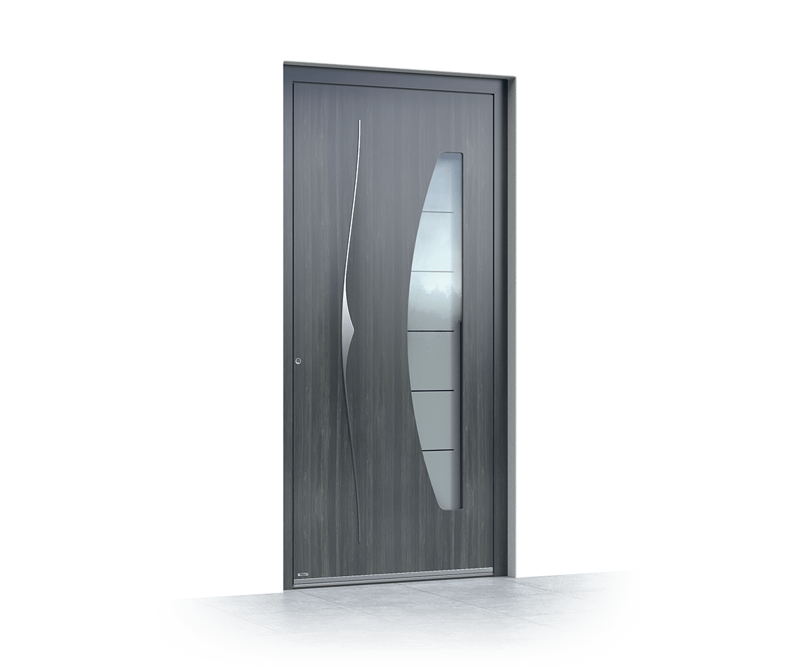 Aluminium front door 6019