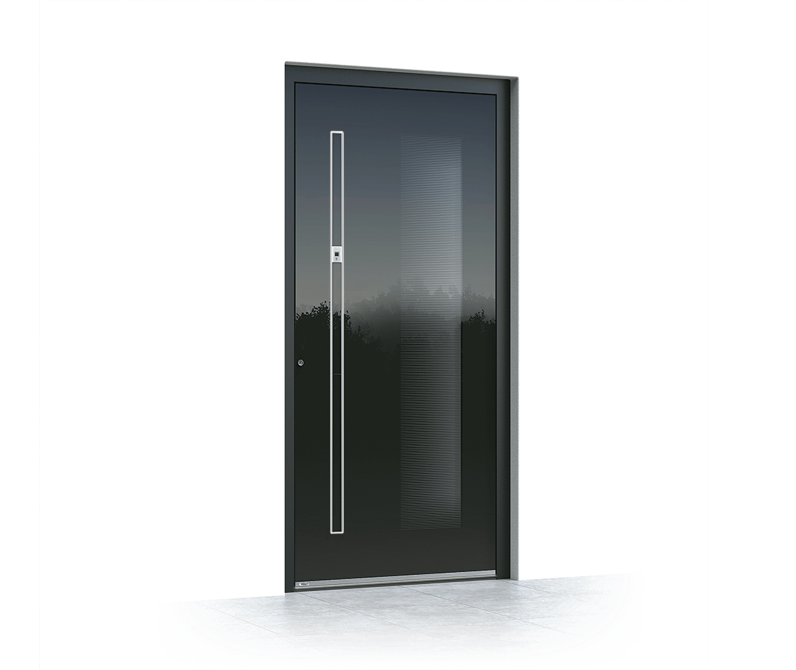 Aluminium front door 6022