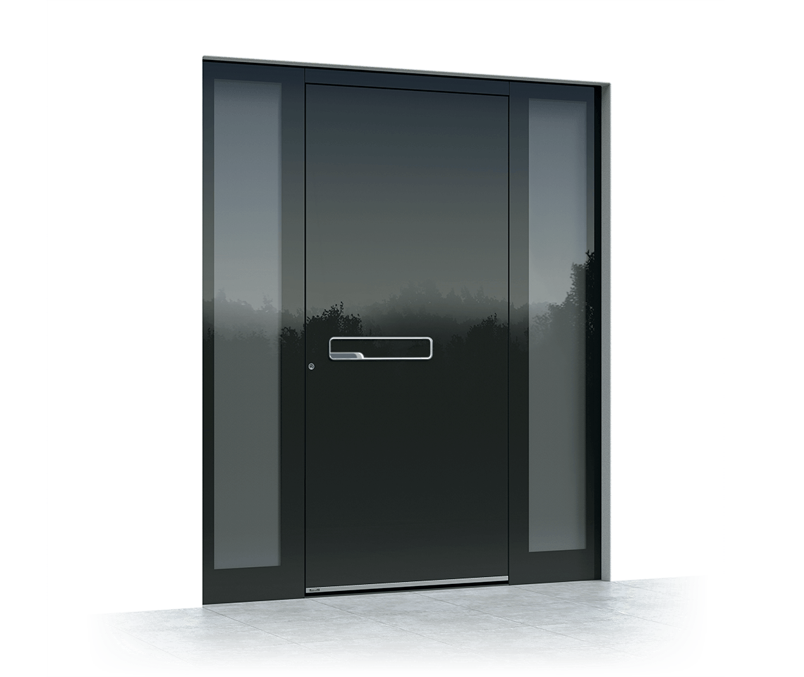 Aluminium front door 611