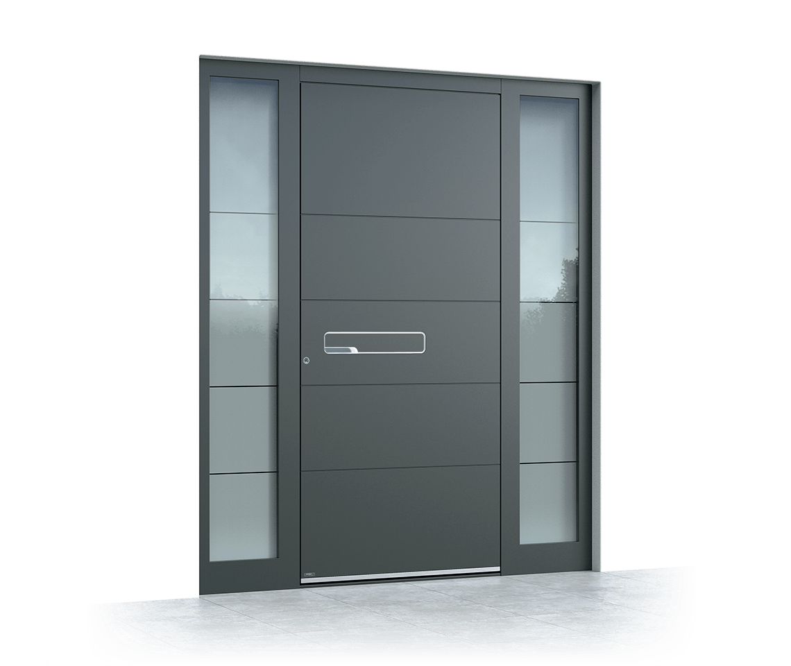 Aluminium front door 615