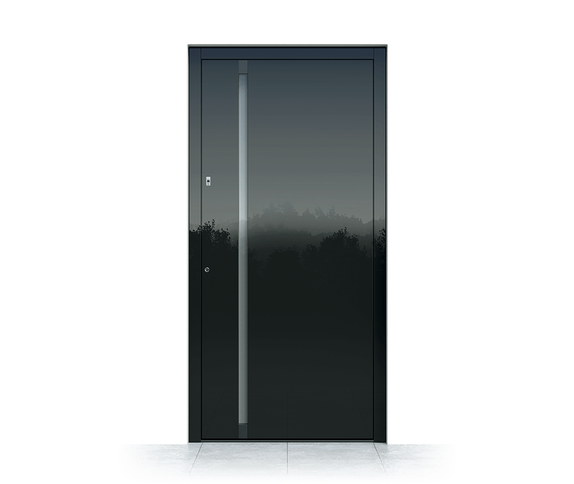 Aluminium front door 624A