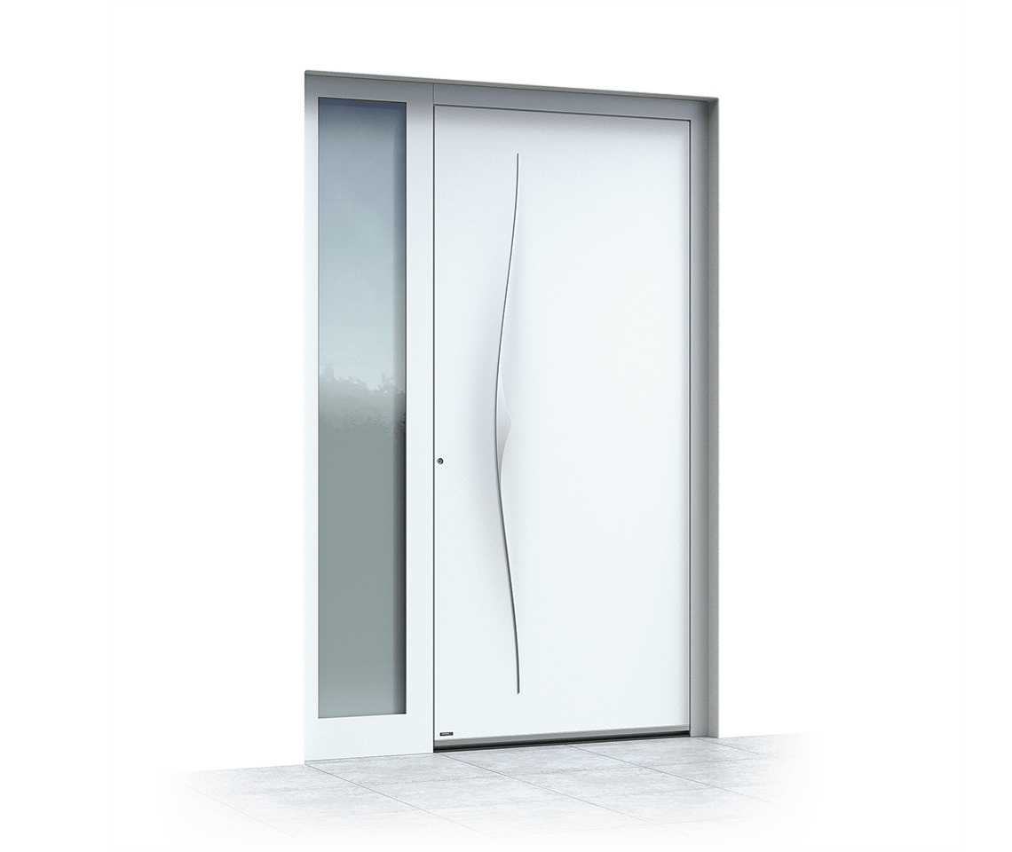 Aluminium front door 628