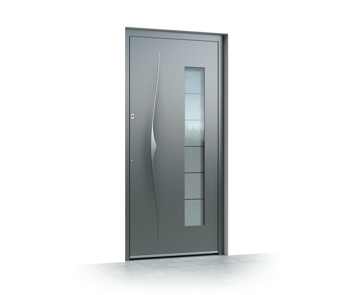 Aluminium front door 629