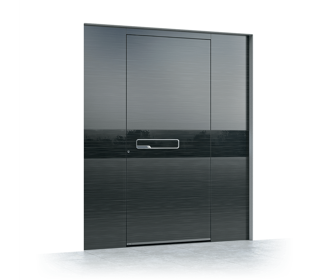 Aluminium front door 638