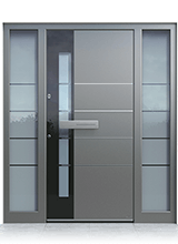 Aluminium front door 0130
