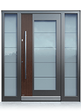 Aluminium front door 0141