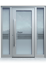 Aluminium front door 1004