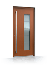 Wooden front door 1040