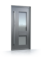 Aluminium front door 1050