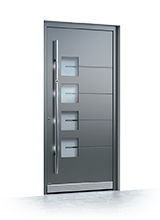 Aluminium front door 1682