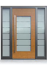 Aluminium front door 1841