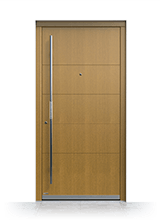 Wooden front door 1850