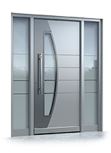 Aluminium front door 1970