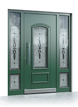 Aluminium front door 3142