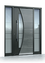 Aluminium front door 518