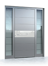Aluminium front door 6005