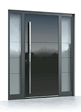 Aluminium front door 6009