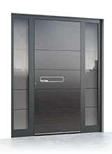 Aluminium front door 6010