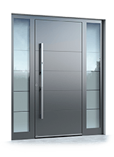 Aluminium front door 6011