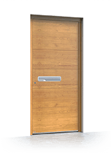 Wooden front door 6011