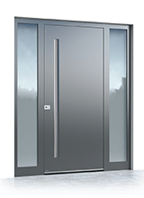 Aluminium front door 6014