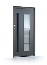 Aluminium front door 6016