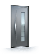 Aluminium front door 6018