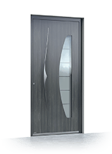 Aluminium front door 6019